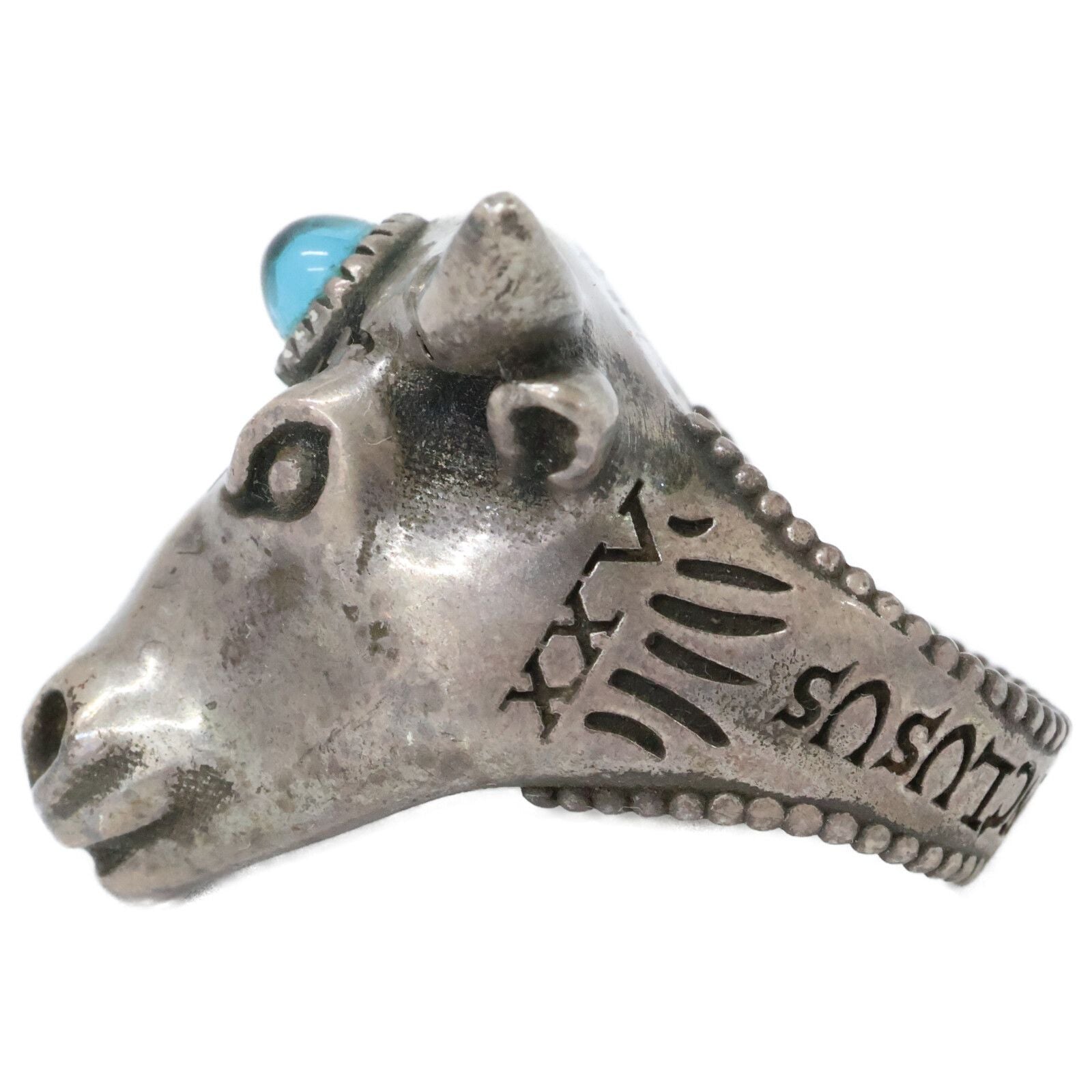 Gucci Anga Forest Bullhead No 13 Ring — view 2