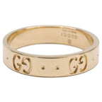 Gucci Polished 18k GG Icon Slim No 10 Ring — view 4
