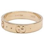 Gucci Polished 18k GG Icon Slim No 10 Ring — view 2