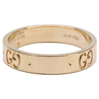 Gucci Polished 18k GG Icon Slim No 10 Ring — view 3