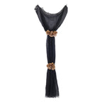 Fendi Cashmere Silk with Mink Scarf — view 2