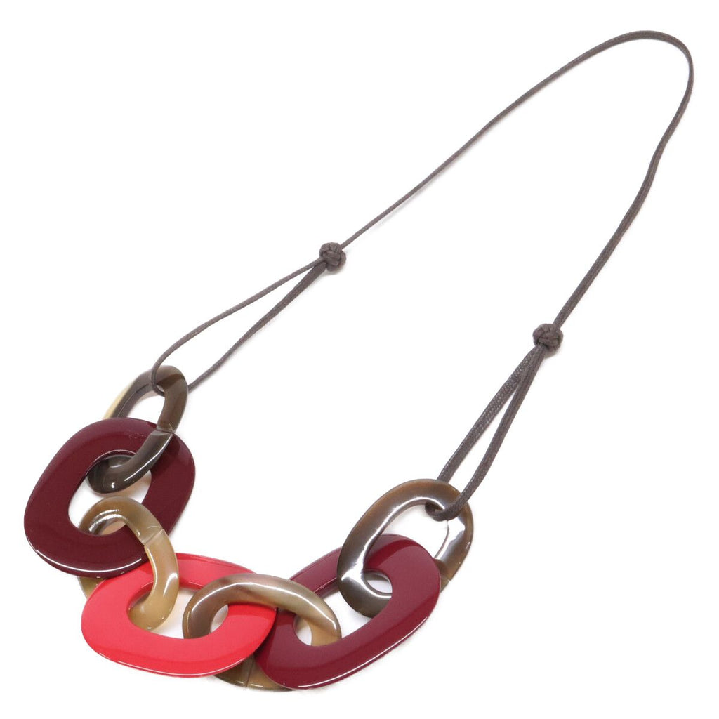 Hermes Karamba Buffalo Horn Necklace — view 2