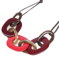 Hermes Karamba Buffalo Horn Necklace