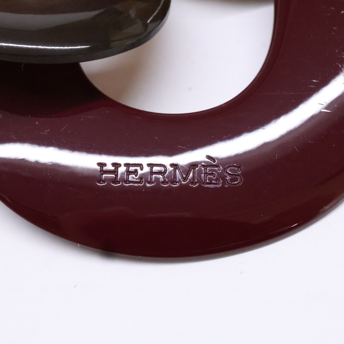 Hermes Karamba Buffalo Horn Necklace — view 8
