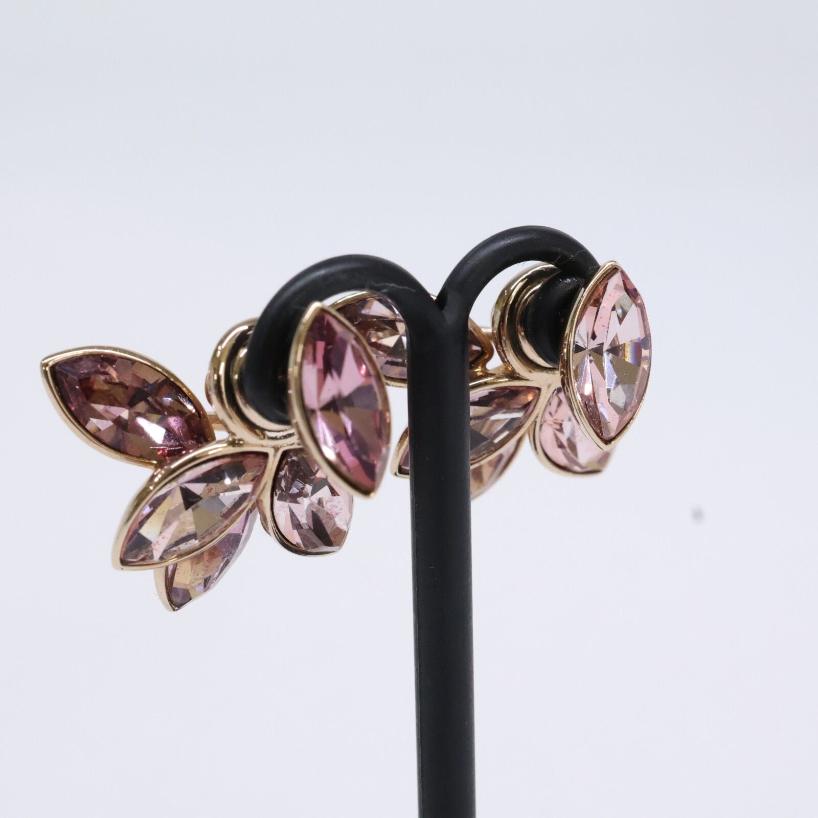 Dior Mise en Flower Crystal Earring — view 3