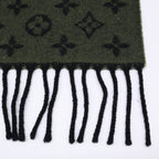 Louis Vuitton Echarpe Monogram Gradient Wool Cashmere Fringe — view 3