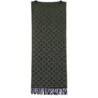 Louis Vuitton Echarpe Monogram Gradient Wool Cashmere Fringe — view 4