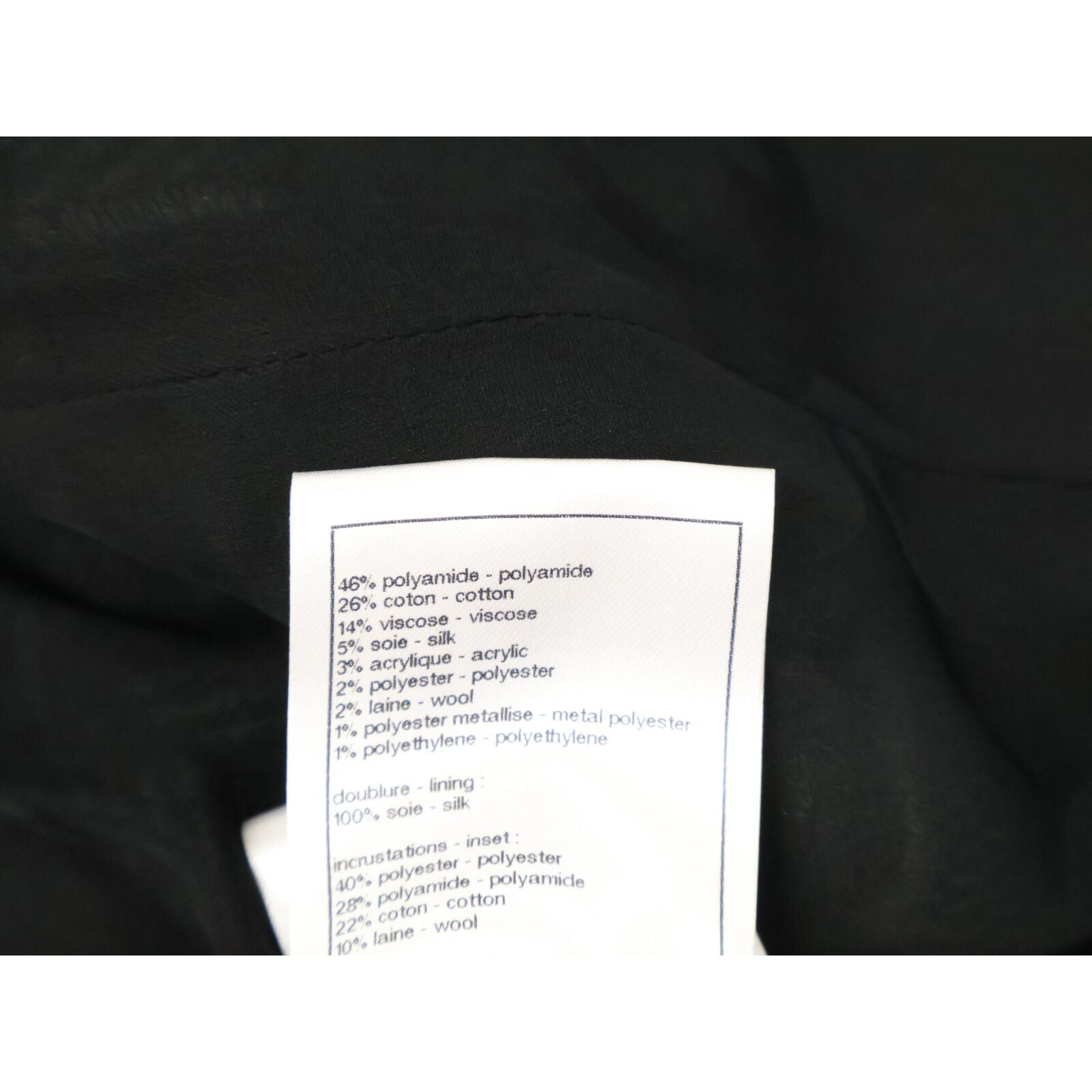 Chanel CC Logo Button Tweed Collarless Jacket 34 — view 7