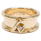 Louis Vuitton Polished 750 LV Volt One Diamond 61 No 21 Ring