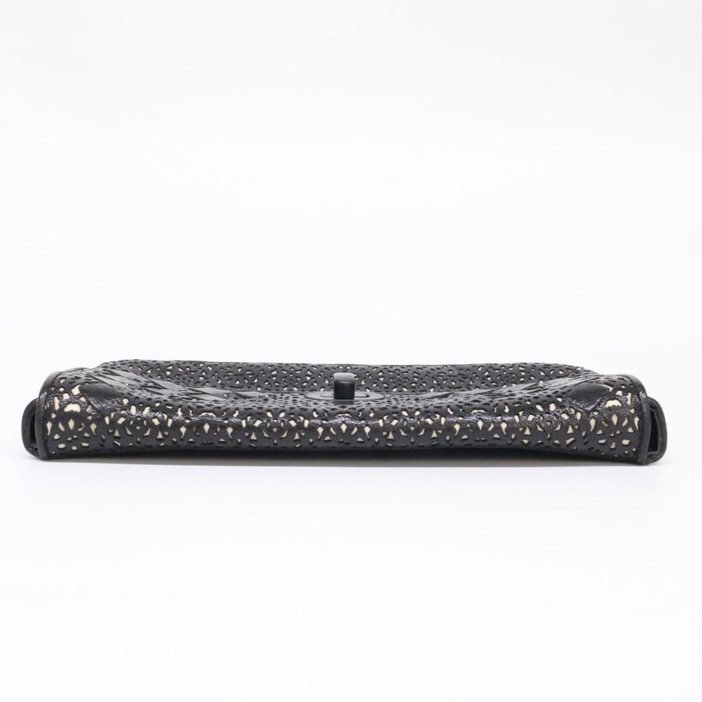 Bottega Veneta Intrecciato Cut Leather Clutch — view 5