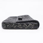Bottega Veneta Intrecciato Cut Leather Clutch — view 2