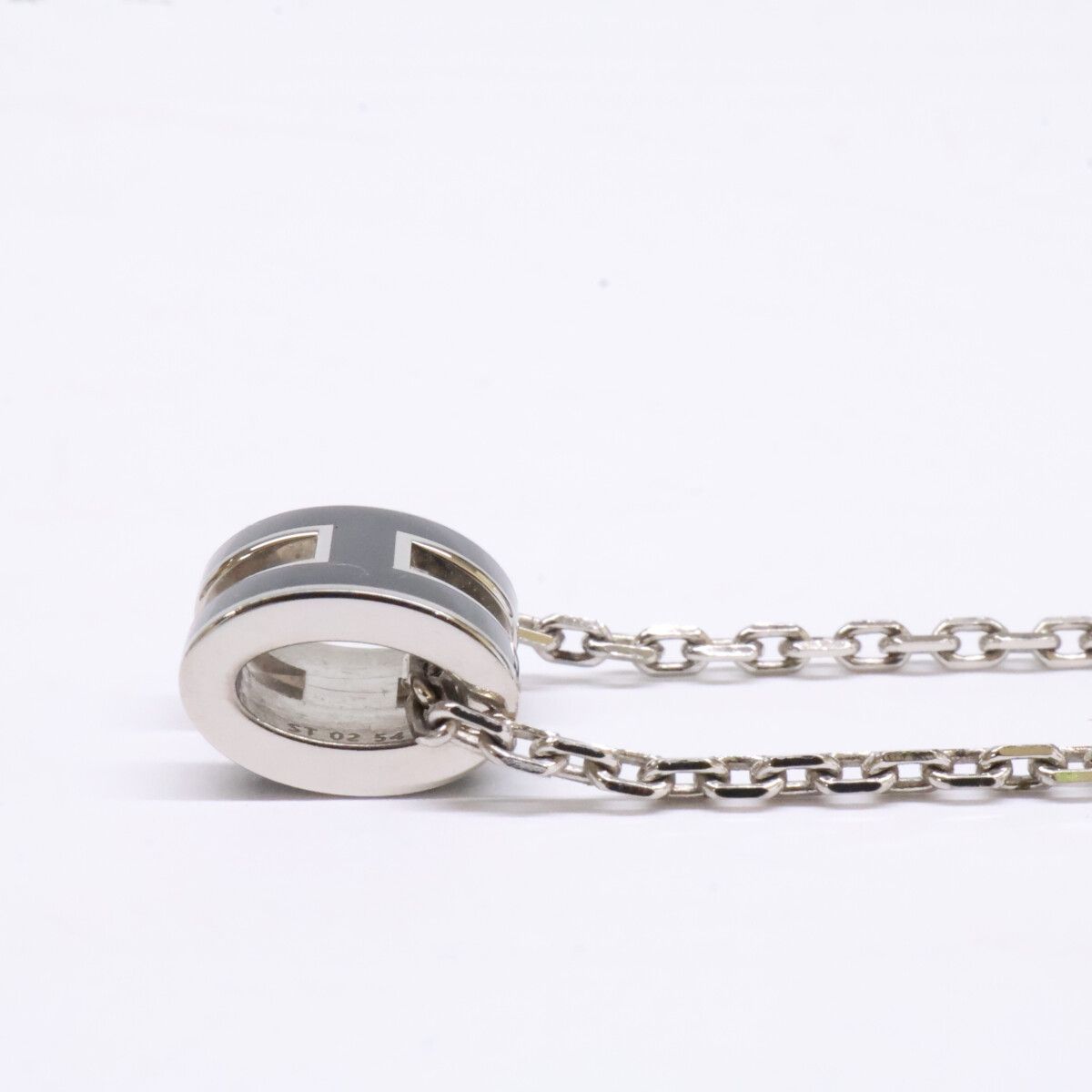 Hermes Pop Necklace Gray — view 3