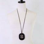 Hermes Lift GM Buffalo Horn Lacquer Necklace — view 8