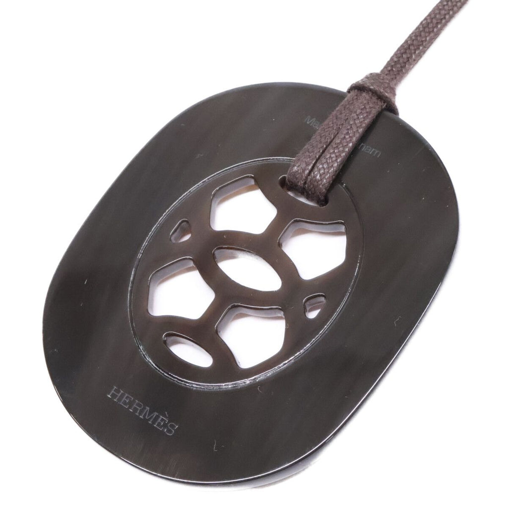 Hermes Lift GM Buffalo Horn Lacquer Necklace