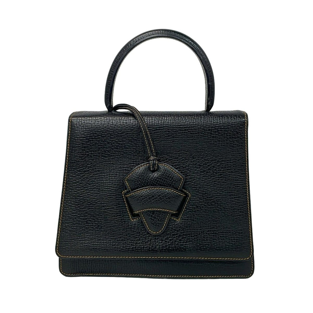 Loewe Handbag Barcelona Black Leather