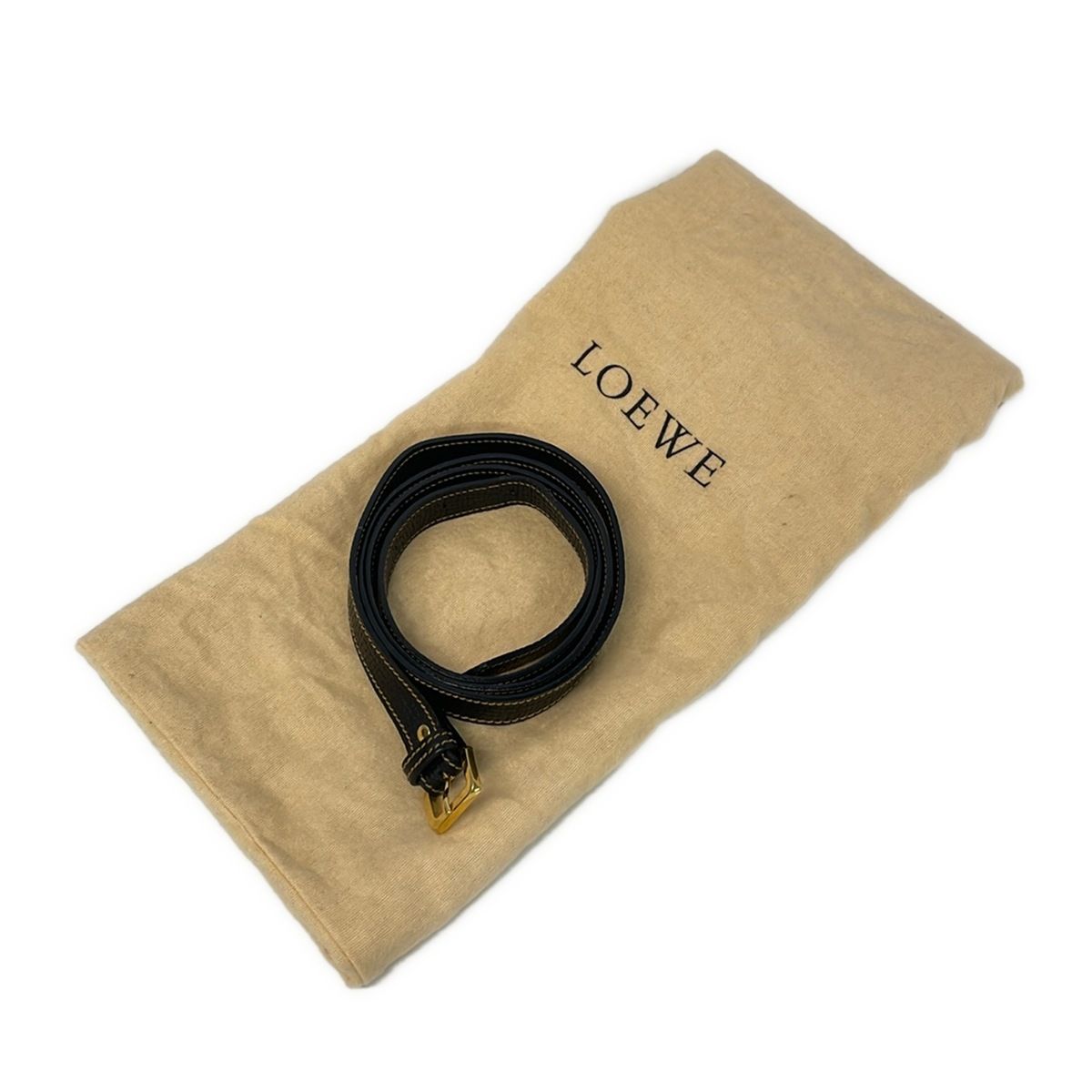 Loewe Handbag Barcelona Black Leather — view 8