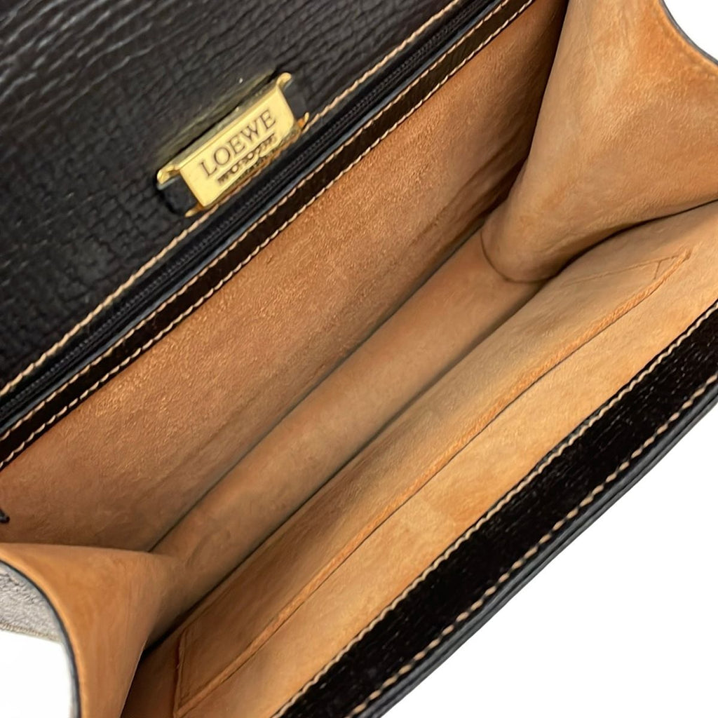 Loewe Handbag Barcelona Black Leather — view 7