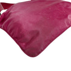Prada Re-Nylon Cross Body Trianglelogo Shoulder Bag Winered — view 6