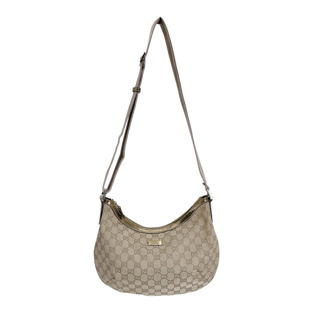 Gucci GG Plus Cross Body Spuri Shoulder Bag Brown — view 2