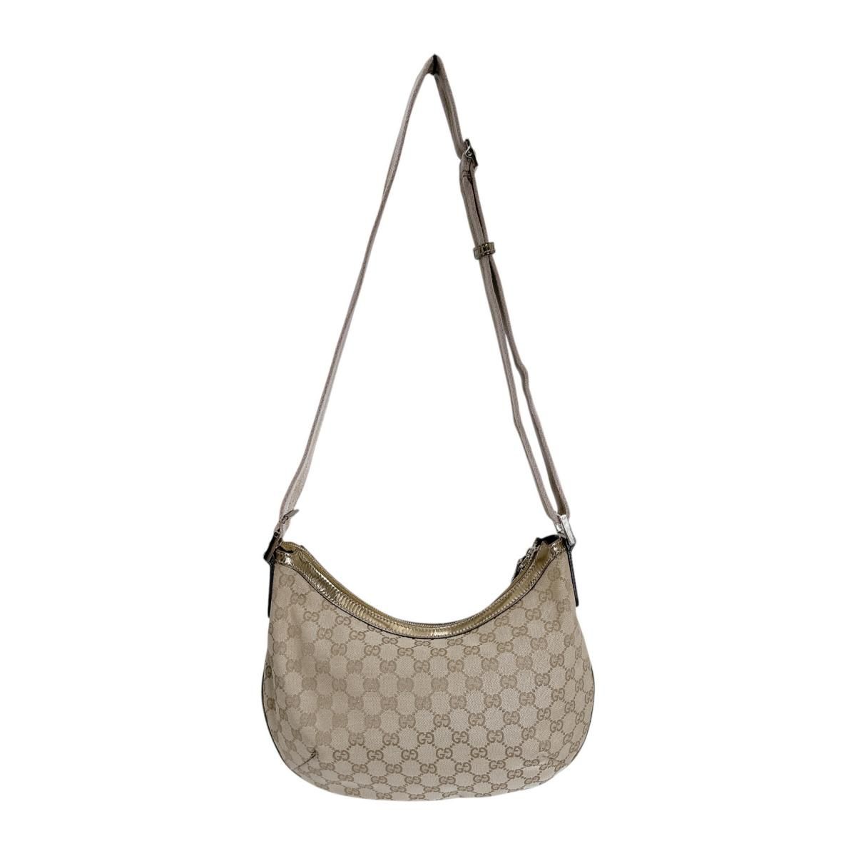 Gucci GG Plus Cross Body Spuri Shoulder Bag Brown — view 3