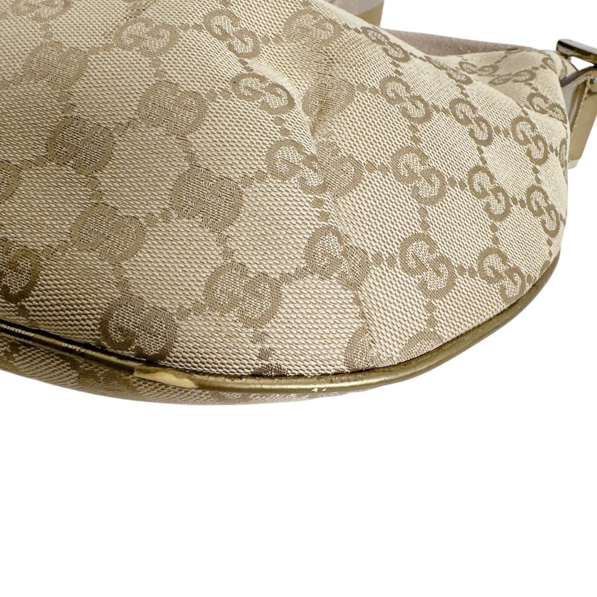Gucci GG Plus Cross Body Spuri Shoulder Bag Brown — view 6