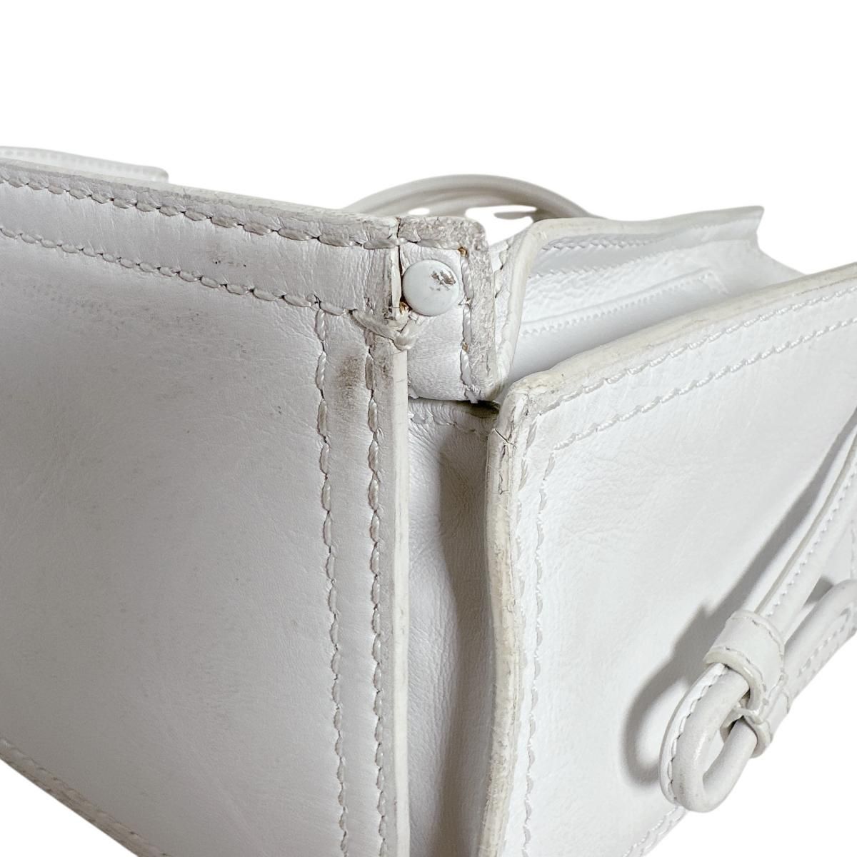 Loewe Herite Bag One Shoulder Anagram Tote White — view 5