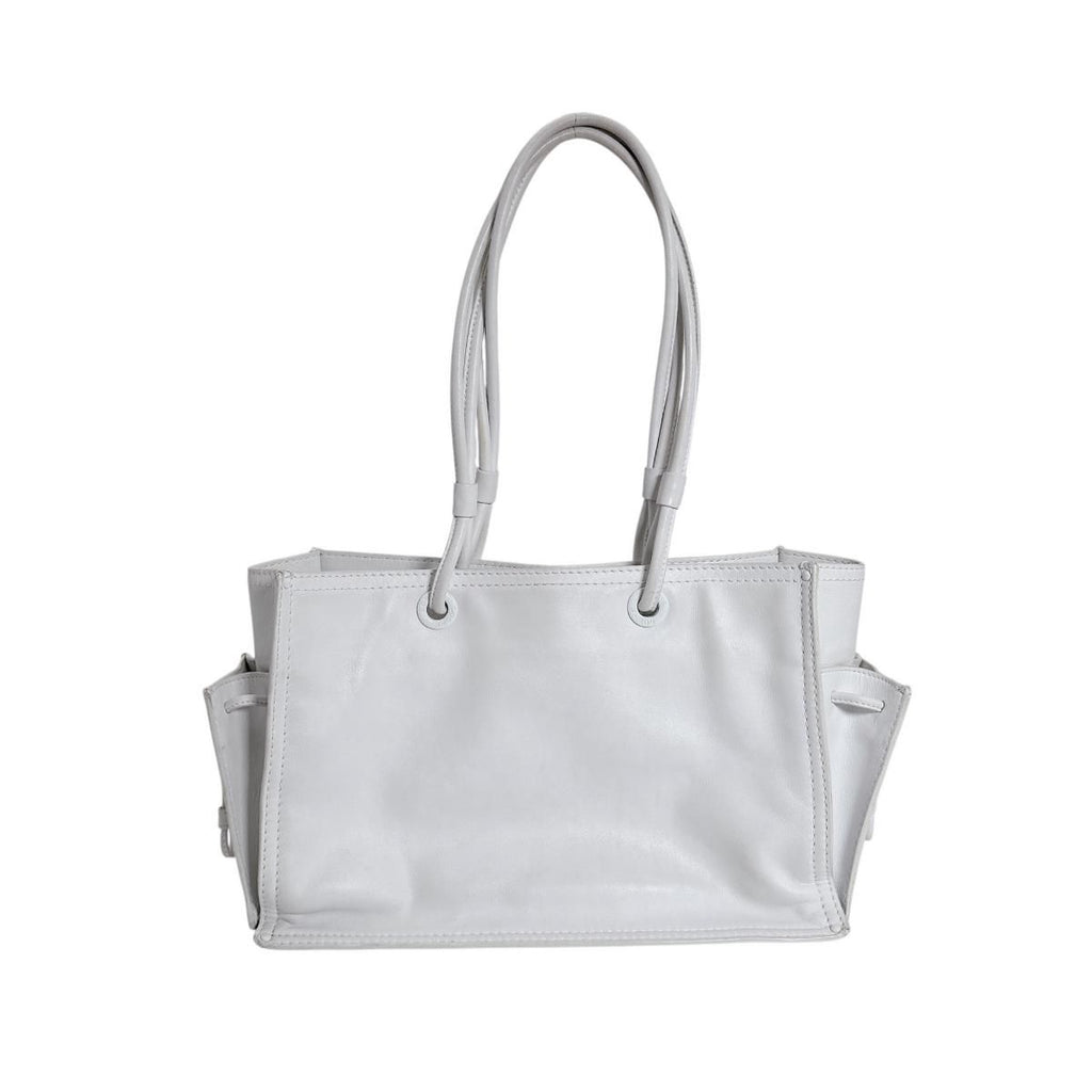 Loewe Herite Bag One Shoulder Anagram Tote White — view 2