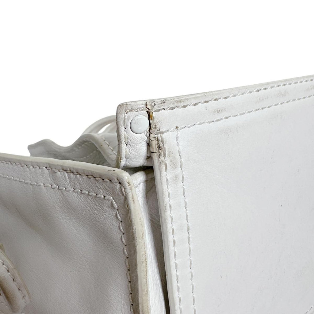 Loewe Herite Bag One Shoulder Anagram Tote White — view 6