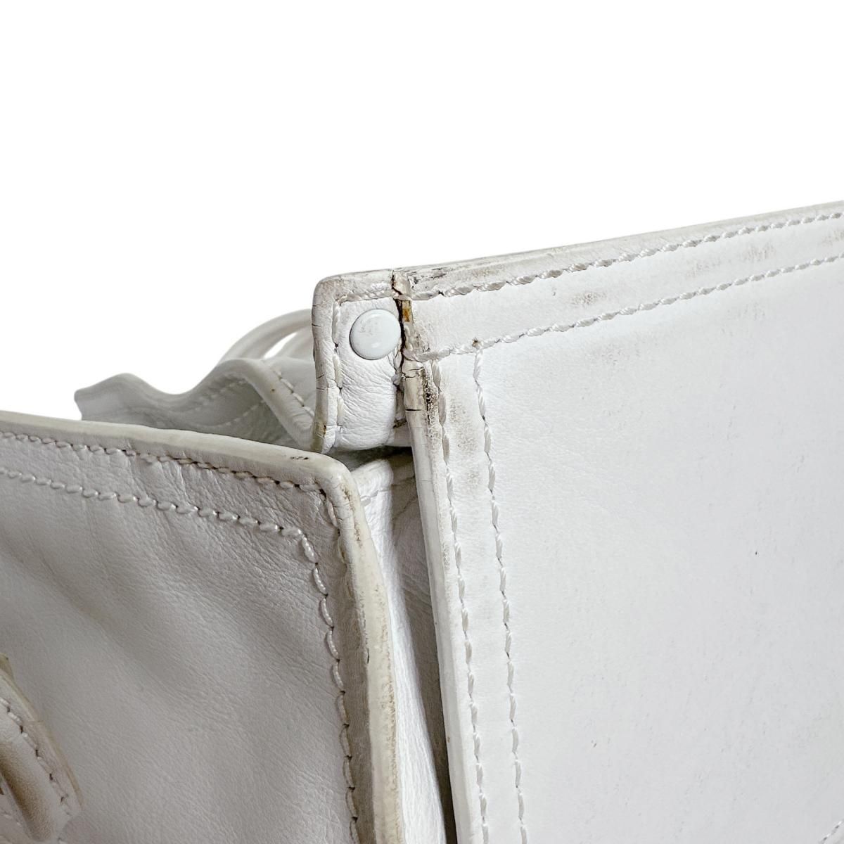 Loewe Herite Bag One Shoulder Anagram Tote White — view 6