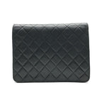 Chanel Shoulder Bag Chain Vintage Quilted CC Logo Black — view 2