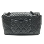 Chanel CC Logo Quilted Paris Moscow Chain Shoulder Bag Vintage Black — view 3