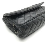 Chanel CC Logo Quilted Paris Moscow Chain Shoulder Bag Vintage Black — view 5