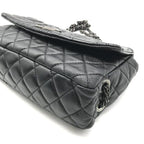 Chanel CC Logo Quilted Paris Moscow Chain Shoulder Bag Vintage Black — view 6