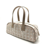 Chanel Handbag Shoulder Vintage CC Logo Beige — view 2