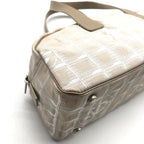 Chanel Handbag Shoulder Vintage CC Logo Beige — view 6