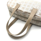 Chanel Handbag Shoulder Vintage CC Logo Beige — view 7