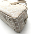 Chanel Handbag Shoulder Vintage CC Logo Beige — view 5