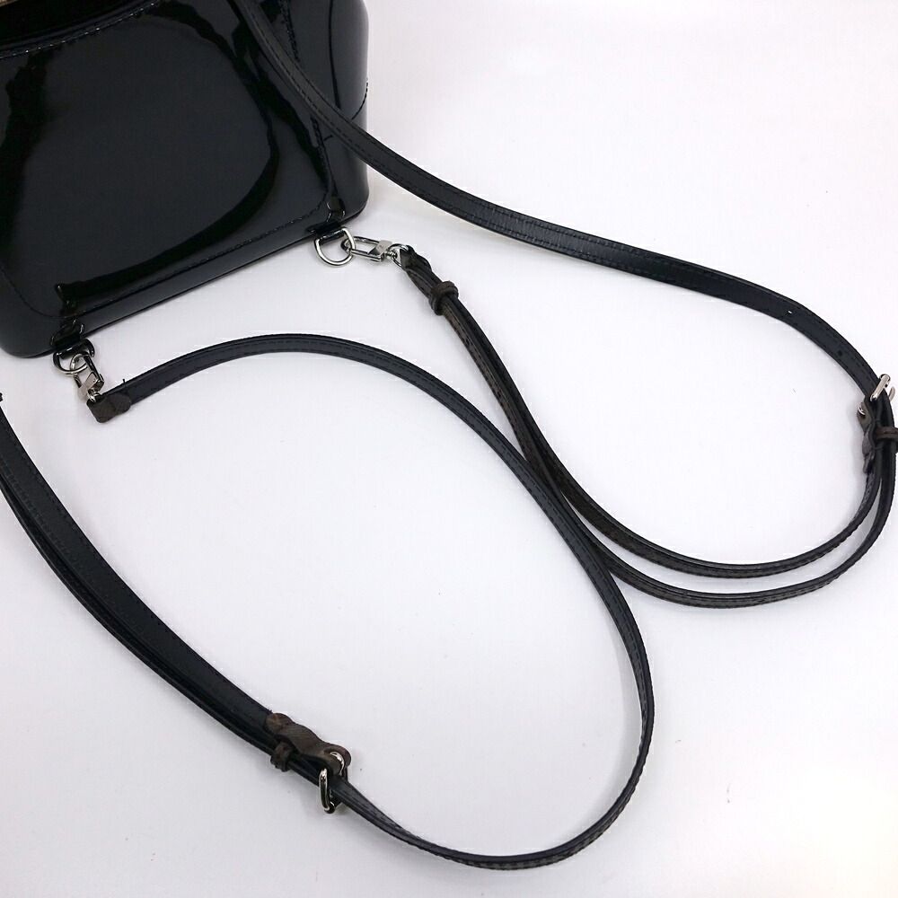 Louis Vuitton Miroir Hot Spring Backpack Monogram Vernis Silver — view 3