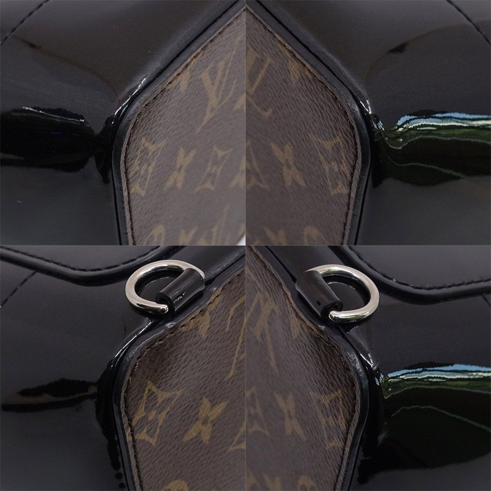 Louis Vuitton Miroir Hot Spring Backpack Monogram Vernis Silver — view 6