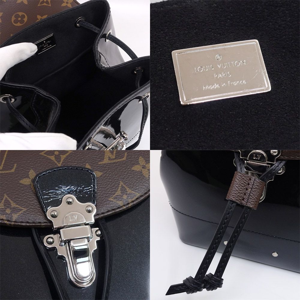 Louis Vuitton Miroir Hot Spring Backpack Monogram Vernis Silver — view 7