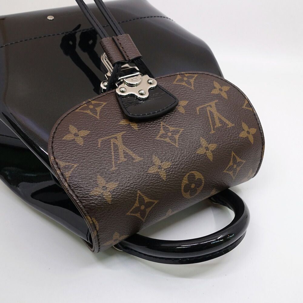 Louis Vuitton Miroir Hot Spring Backpack Monogram Vernis Silver — view 4