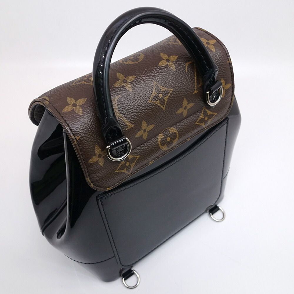 Louis Vuitton Miroir Hot Spring Backpack Monogram Vernis Silver — view 2