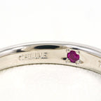 Celine Platinum Ring Ruby Ct Gross Weight — view 4