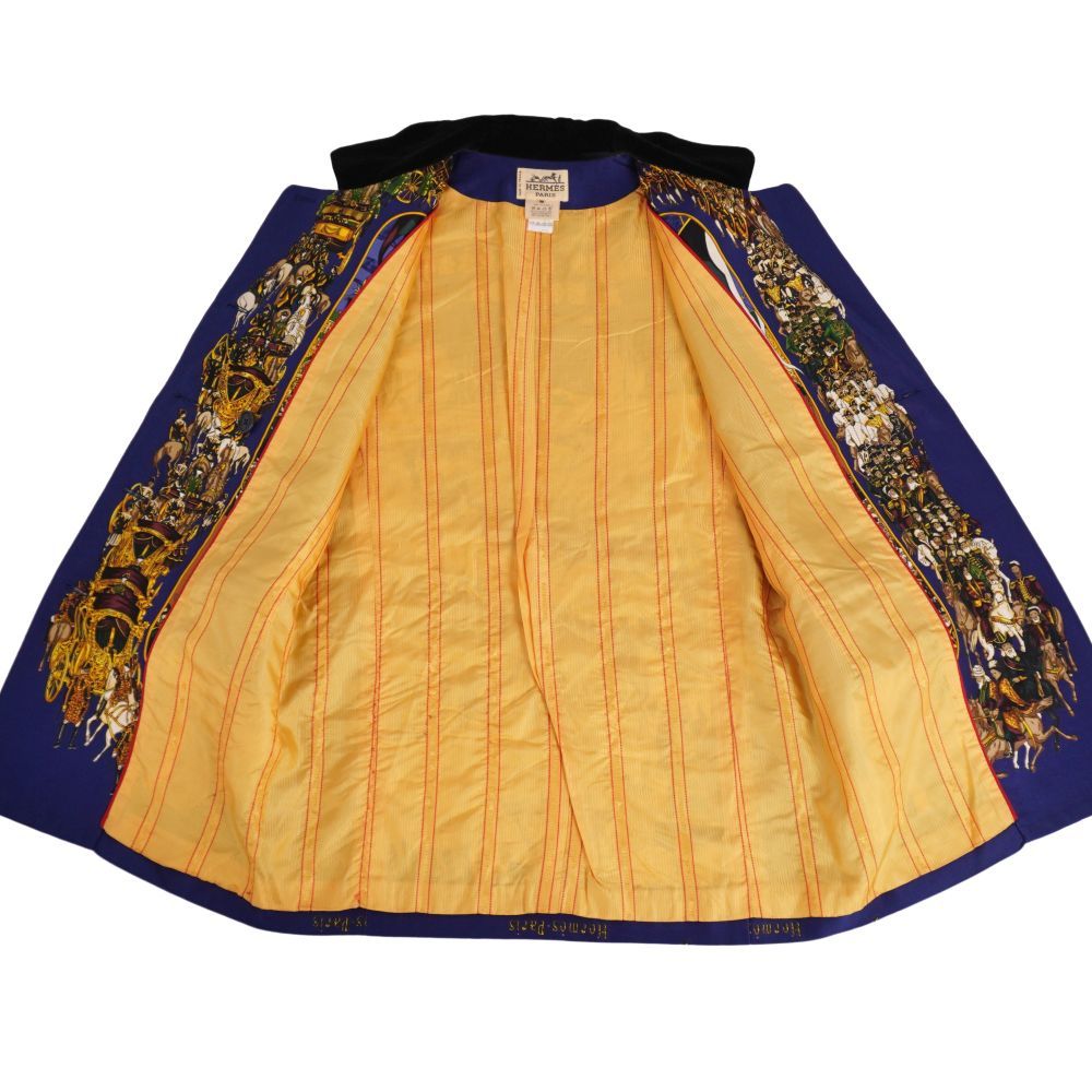 Hermes Vintage Jacket with Belt Grand — view 7