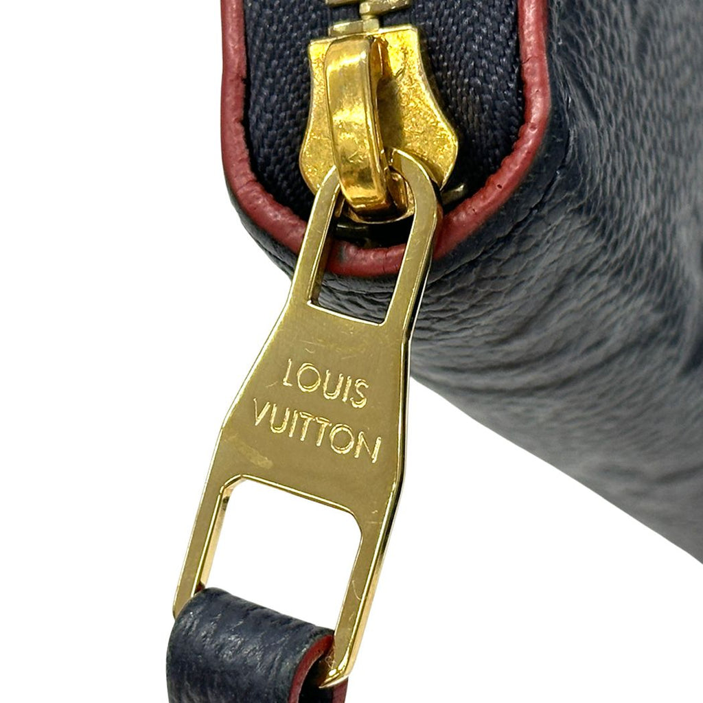Louis Vuitton Wallet Monogram Empreinte Zippy Marine Rouge Navy Zip Around — view 7