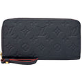 Louis Vuitton Wallet Monogram Empreinte Zippy Marine Rouge Navy Zip Around