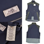 Hermes Vest Gilet Zip Up Nylon Outer — view 7