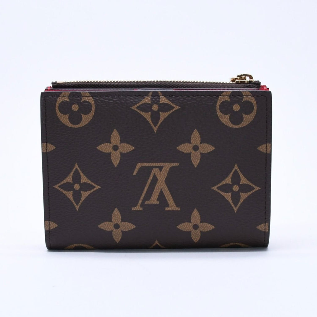 Louis Vuitton Takashi Murakami Portefeuille Lisa Compact Wallet Bifold Brown — view 3