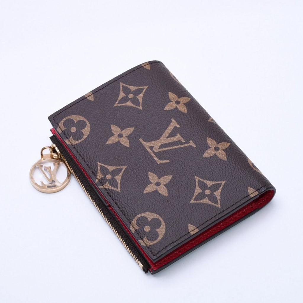 Louis Vuitton Takashi Murakami Portefeuille Lisa Compact Wallet Bifold Brown — view 5