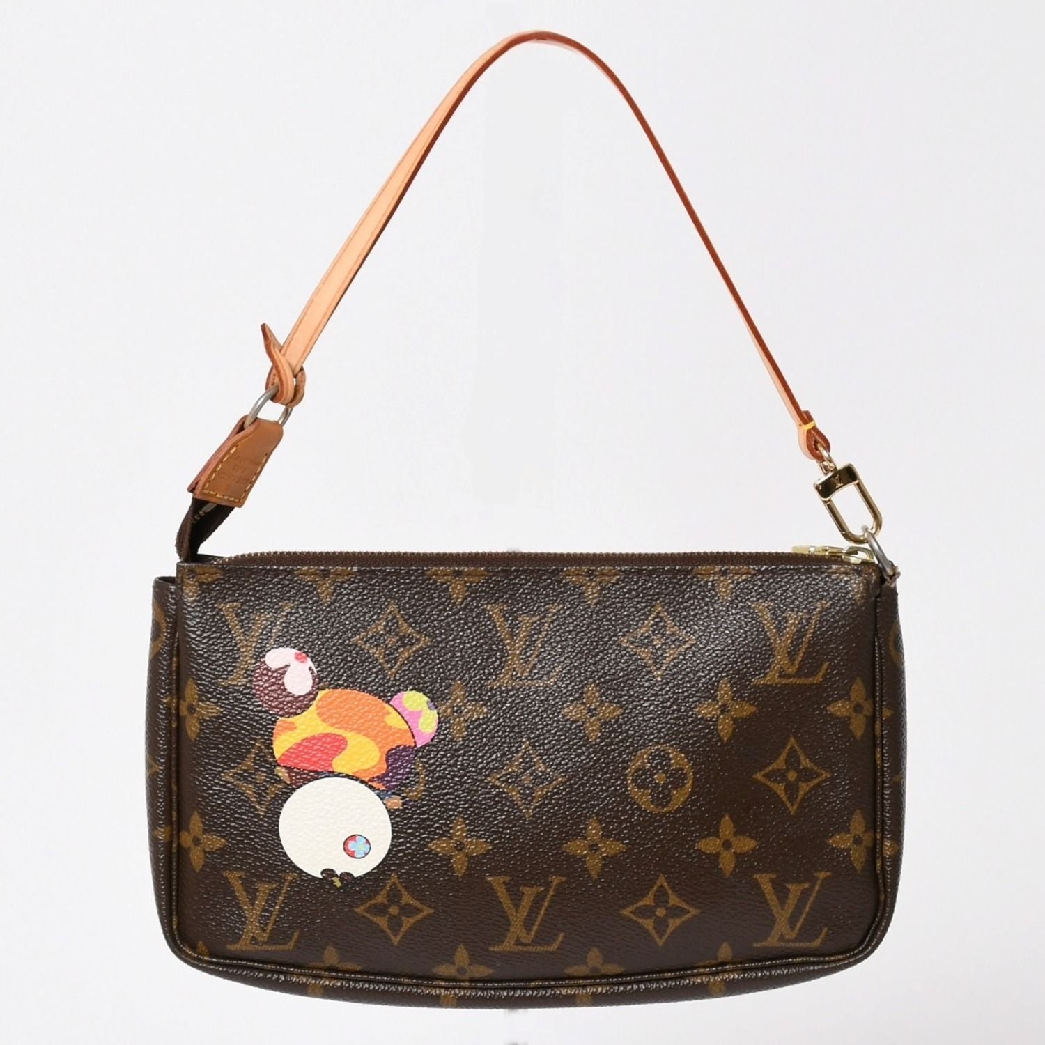Louis Vuitton Monogram Panda Pochette Accessoires Takashi Murakami Mini Bag — view 2